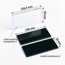KIT CRISTAL INACTICOS (2) + TRANSPARENTE (1)