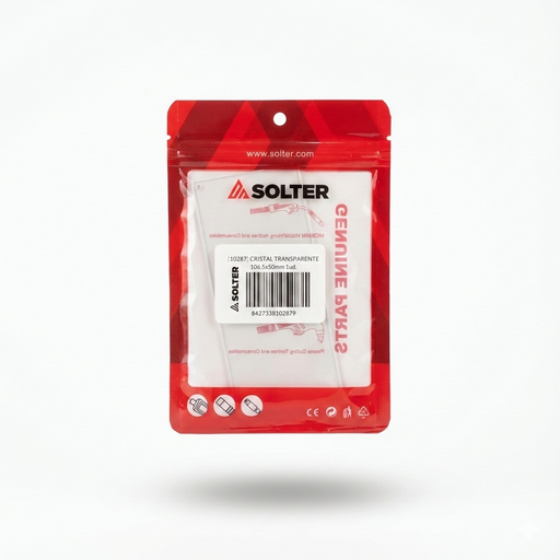 [10287] CRISTAL TRANSPARENTE 106.5x50mm 1ud.