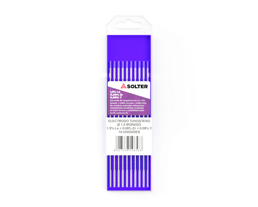 ELECTRODOS TUNGSTENO MORADO